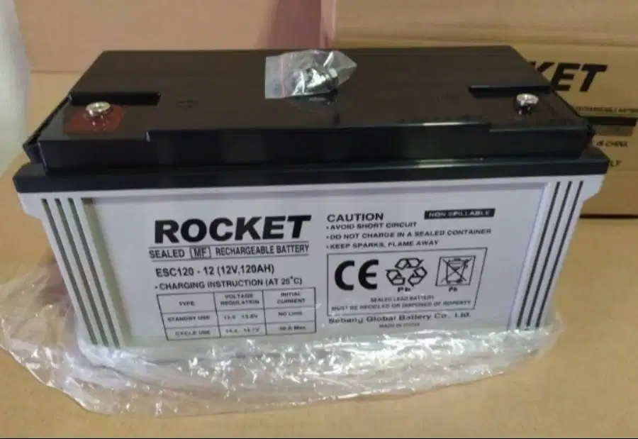 Battery UPS Rocket 12V 120AH / ESC120-12