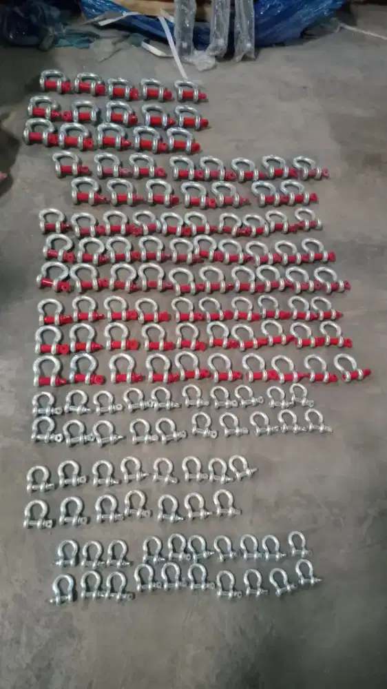 Ready Omega Shackel / Segel Omega Type G-209 Berbagai Ukuran