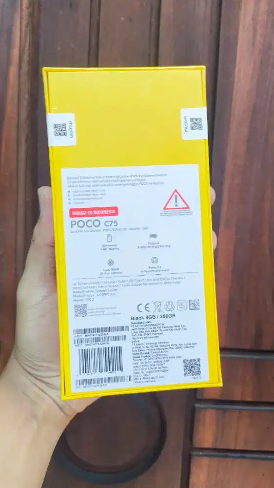 Poco C75 NEW SEGEL RAM 8/256GB BNIB free case