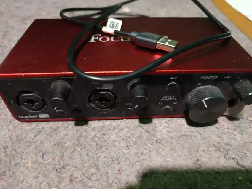 Audio interface focusrite scarlet 212 third generation