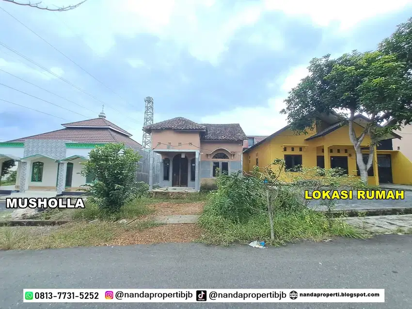 rumah siap huni 5 kamar tidur di griya lambung mangkurat gubernuran