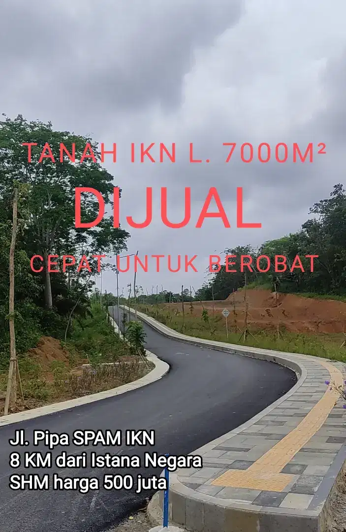 Tanah IKN dijual Murah