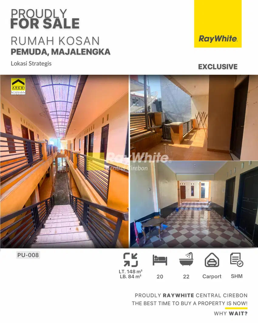 Dijual Rumah Kosan di Pemuda Majalengka Kota