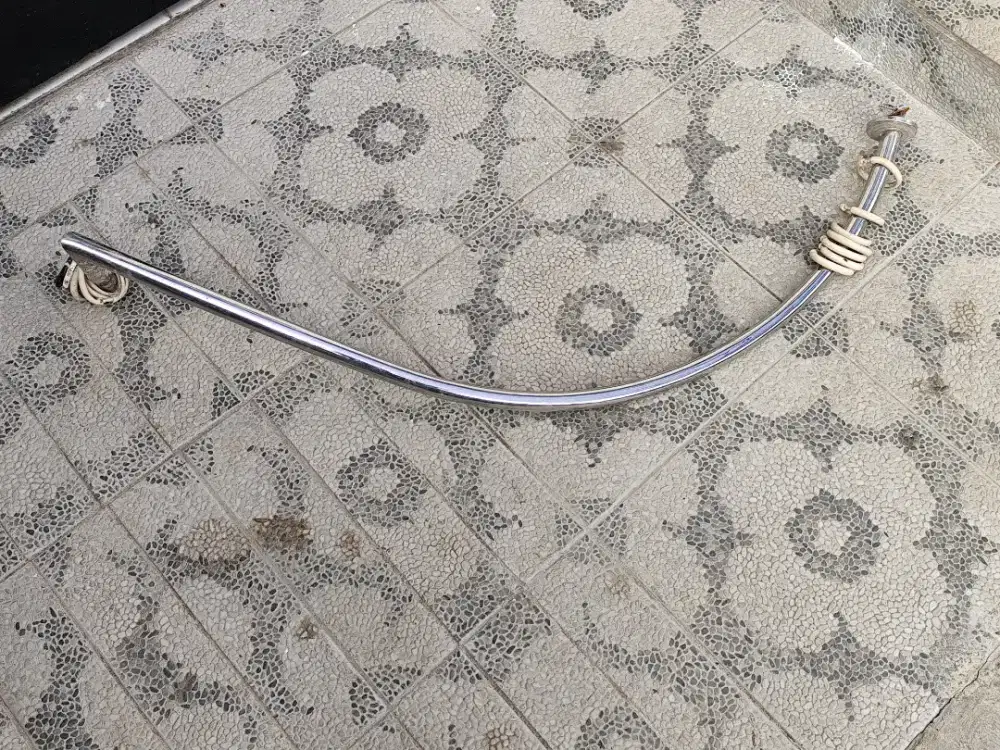 Tiang tirai kamar mandi stainless tiang tirai shower