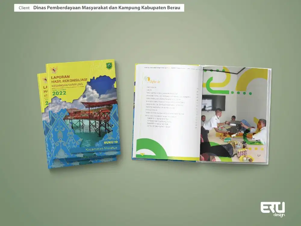 DESAIN BUKU LAPORAN TAHUNAN DAN LAPORAN KINERJA PEMERINTAHAN LAKIP