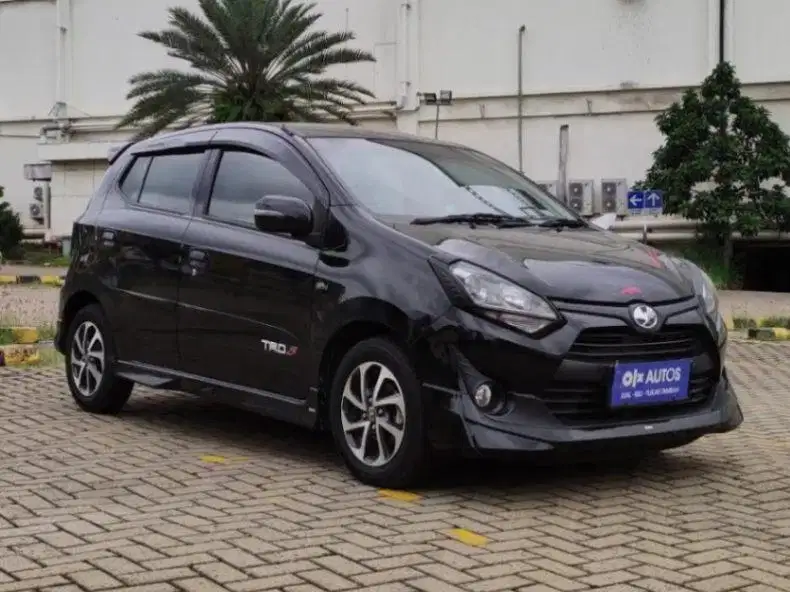 DP Rendah Toyota Agya 1.2 G TRD Sportivo Bensin-MT 2018 Hitam BYN