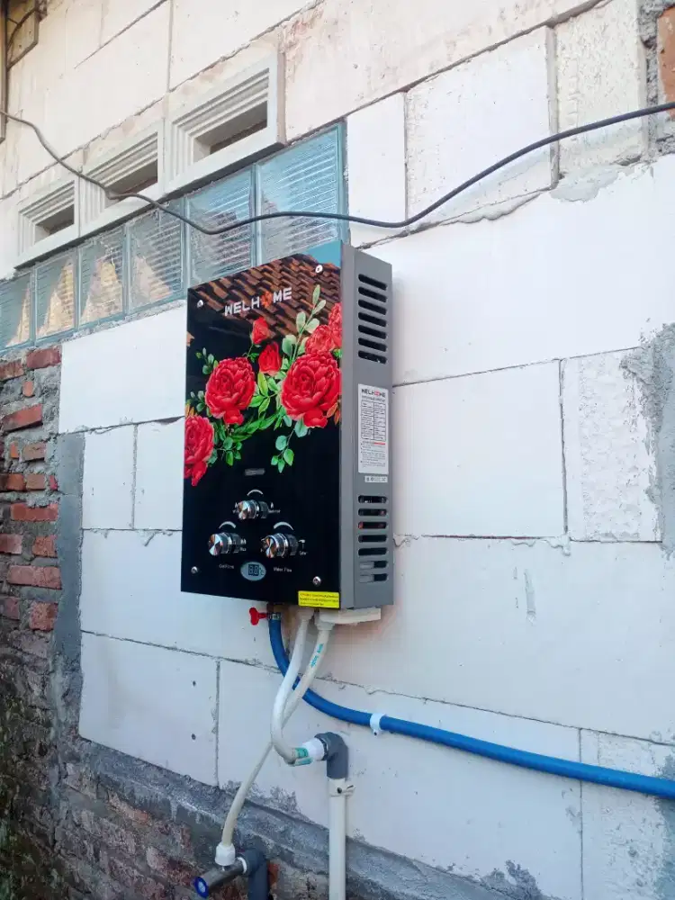 Pemasangan Waterheater Gas Lengkap