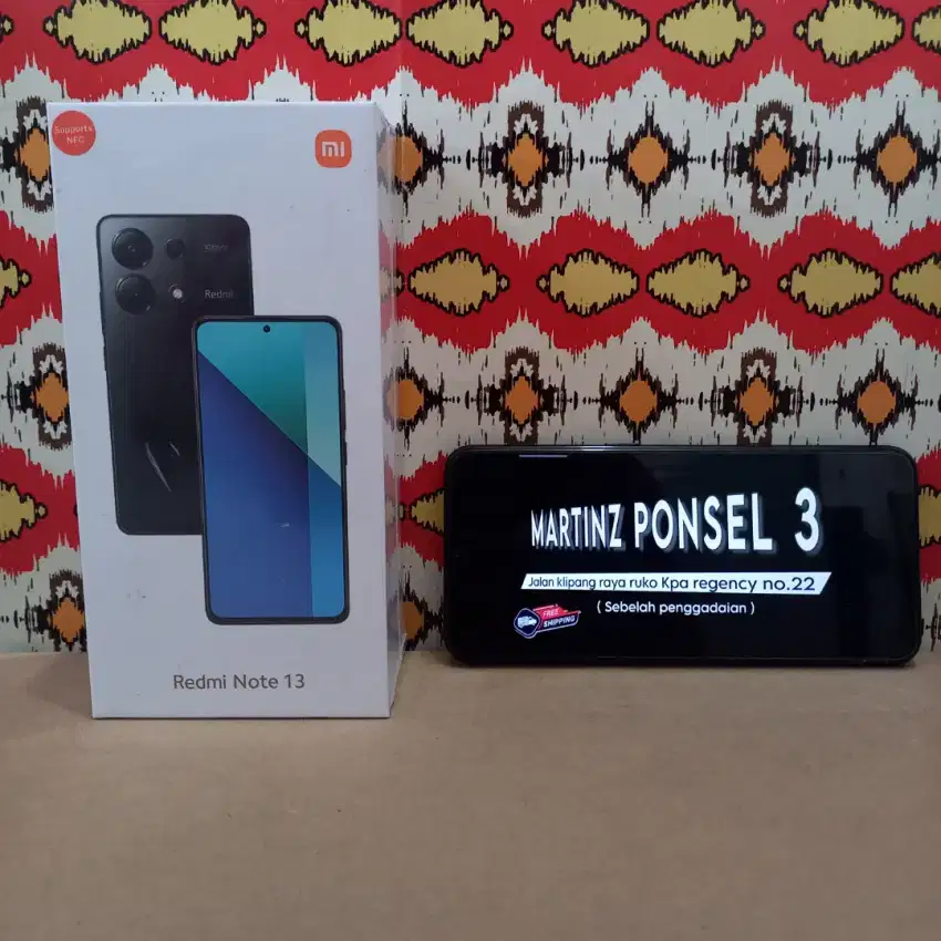 Xiomi redmi note 13 8/256 garansi resmi 1 tahun