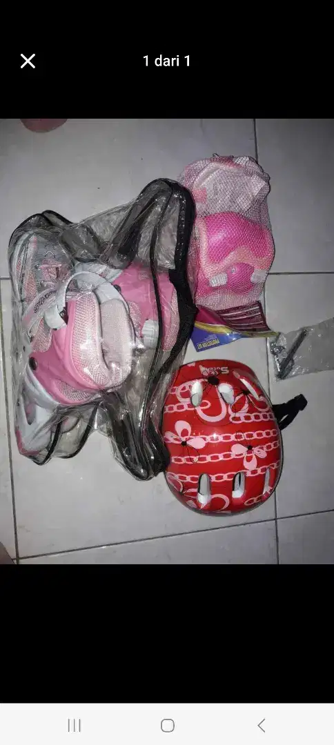 Jual inline skate bekas