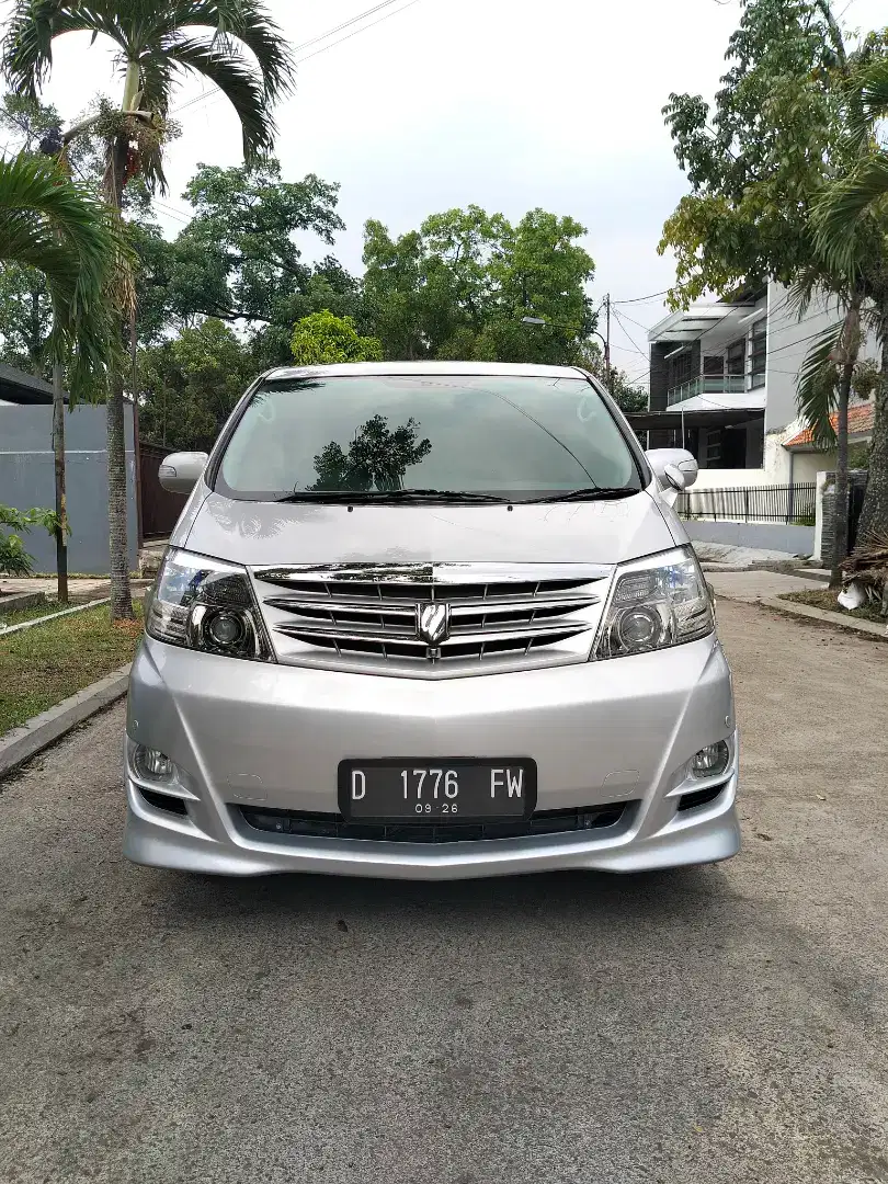 Toyota Alphard V 2.4 2008 cash /kredit DP 12jt