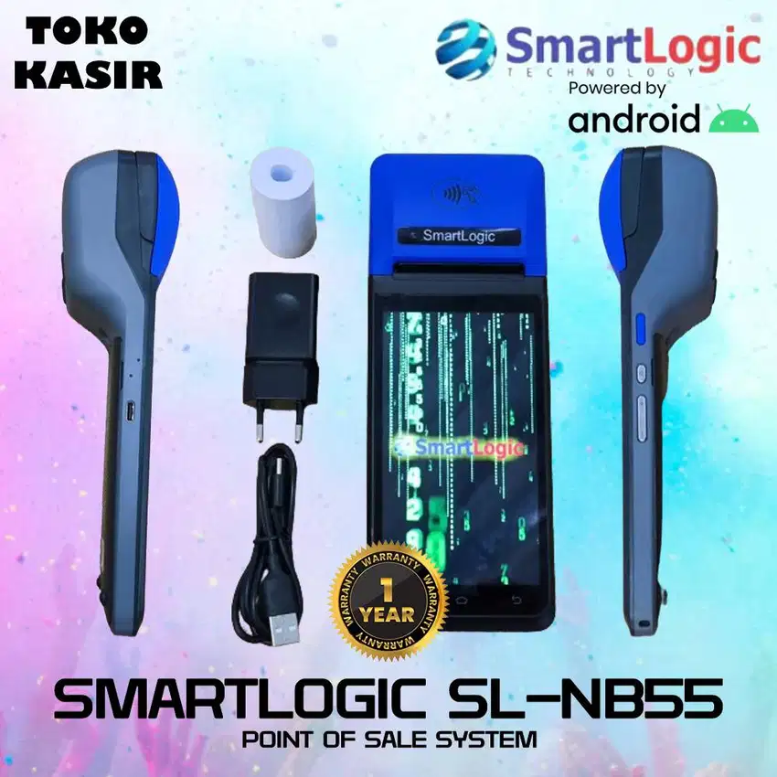 NEW !!! SmartLogic SL-NB55 Android Based POS System !!!