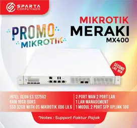 MIKROTIK MERAKI MX400