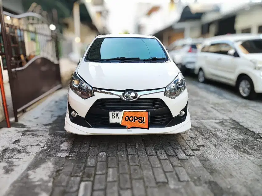 Agya s trd at 2018 putih hitam