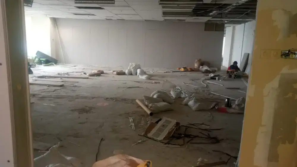 Jasa bongkar gedung, kantor dll