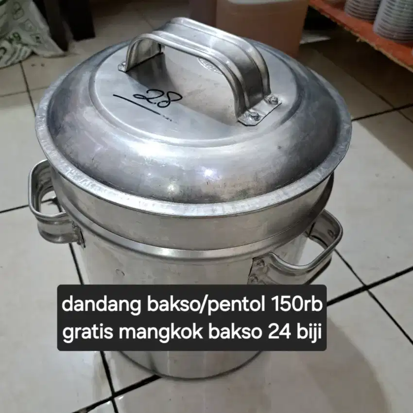 Dandang panci kukus bakso pentol