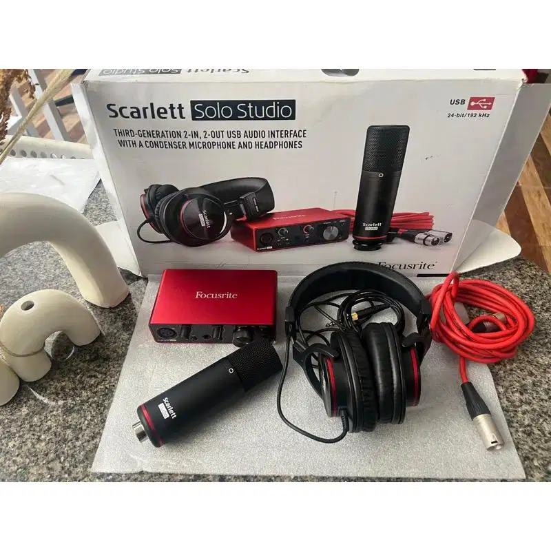 Focusrite Scarlett Solo Studio Pack gen 3 | like a new