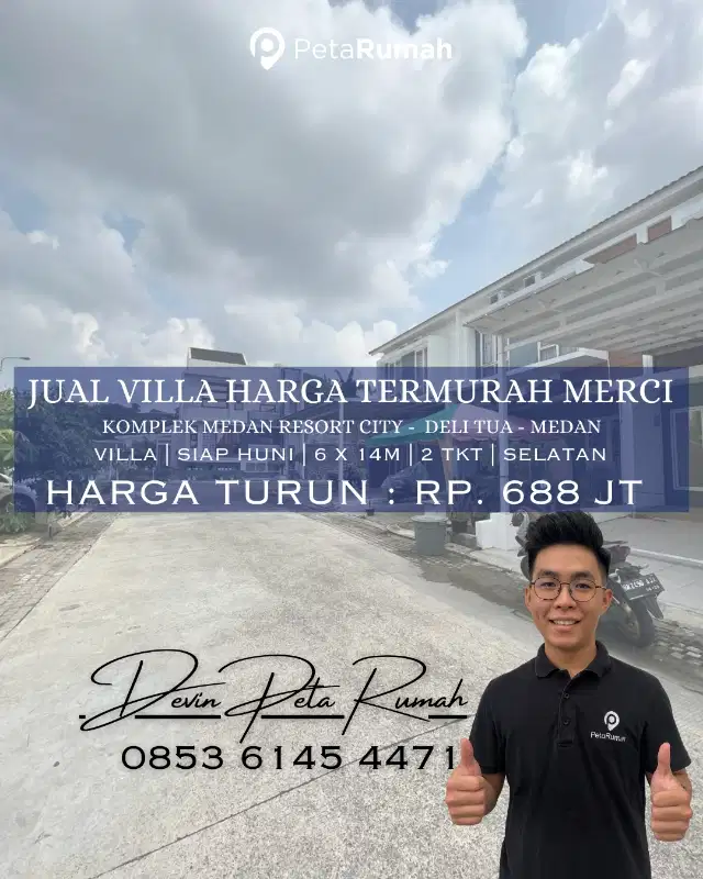 Jual Rumah Termurah Siap Huni Di Kompek Merci