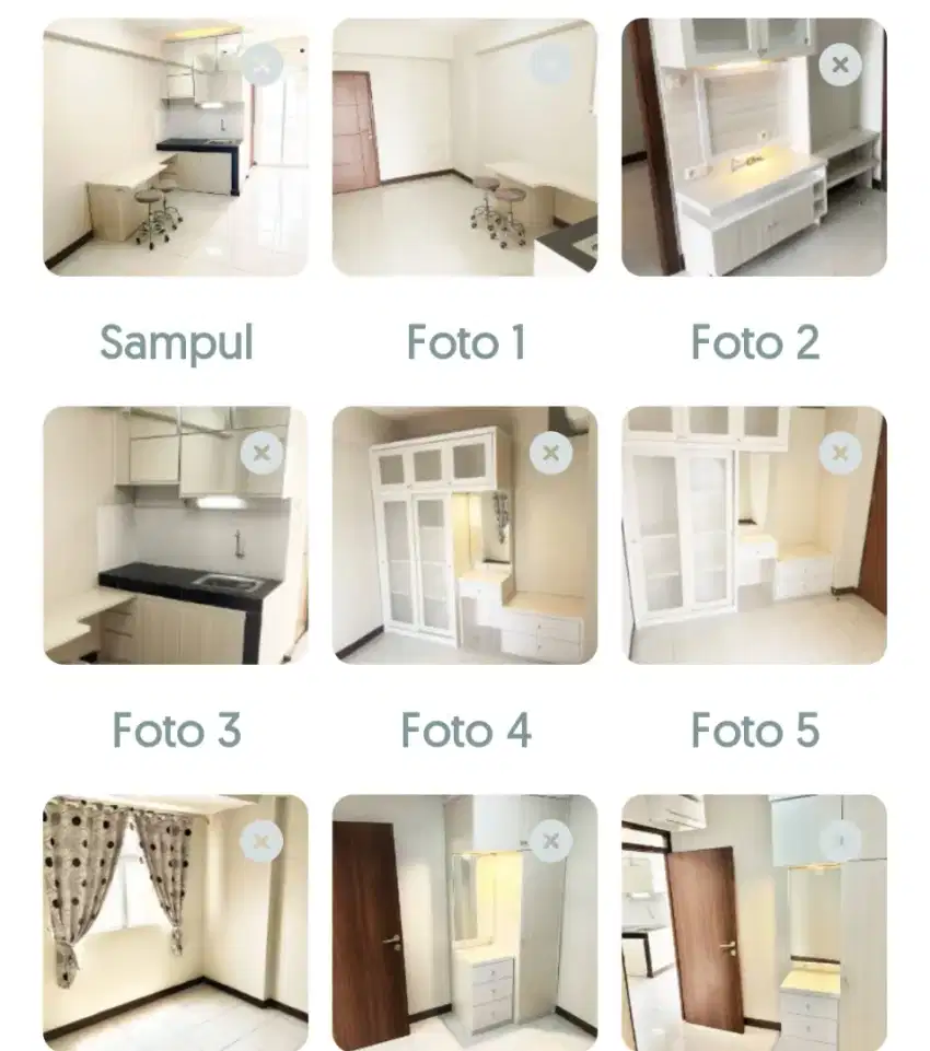 Super murah Pluit sea view furnish dan unit semua baru 42m 2 br