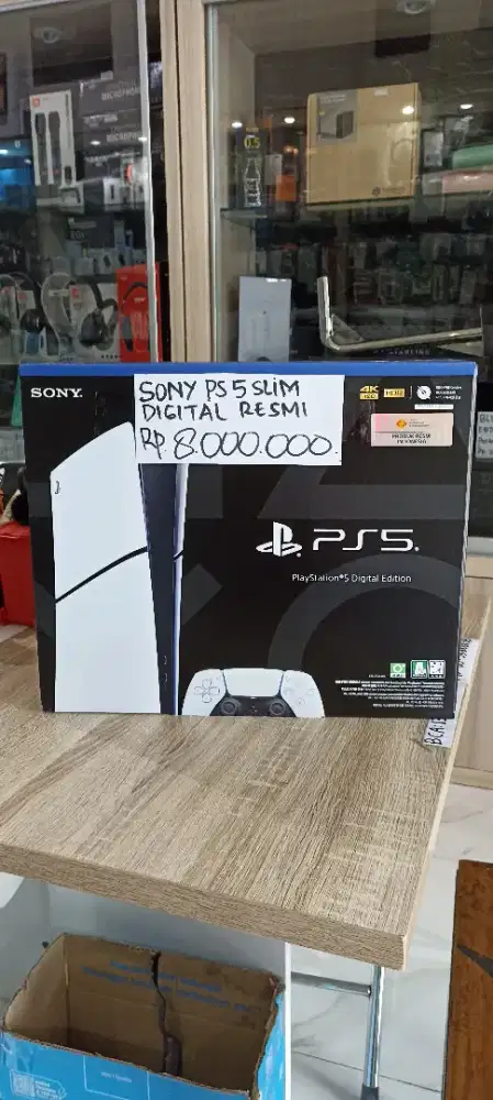 Sony PS5 Slim Digital resmi..