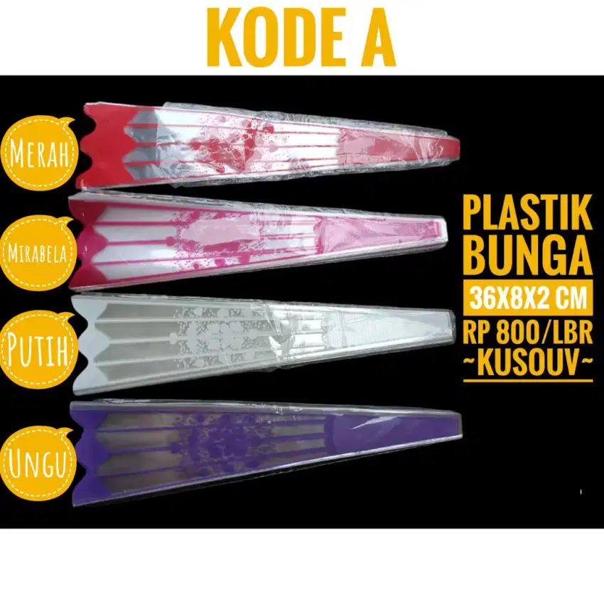 Plastik Bunga Tangkai