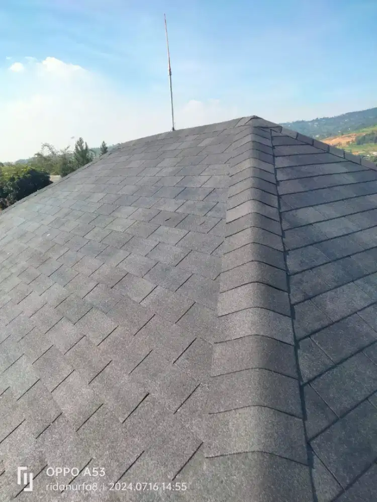 Genteng aspal model terbaru bitumen