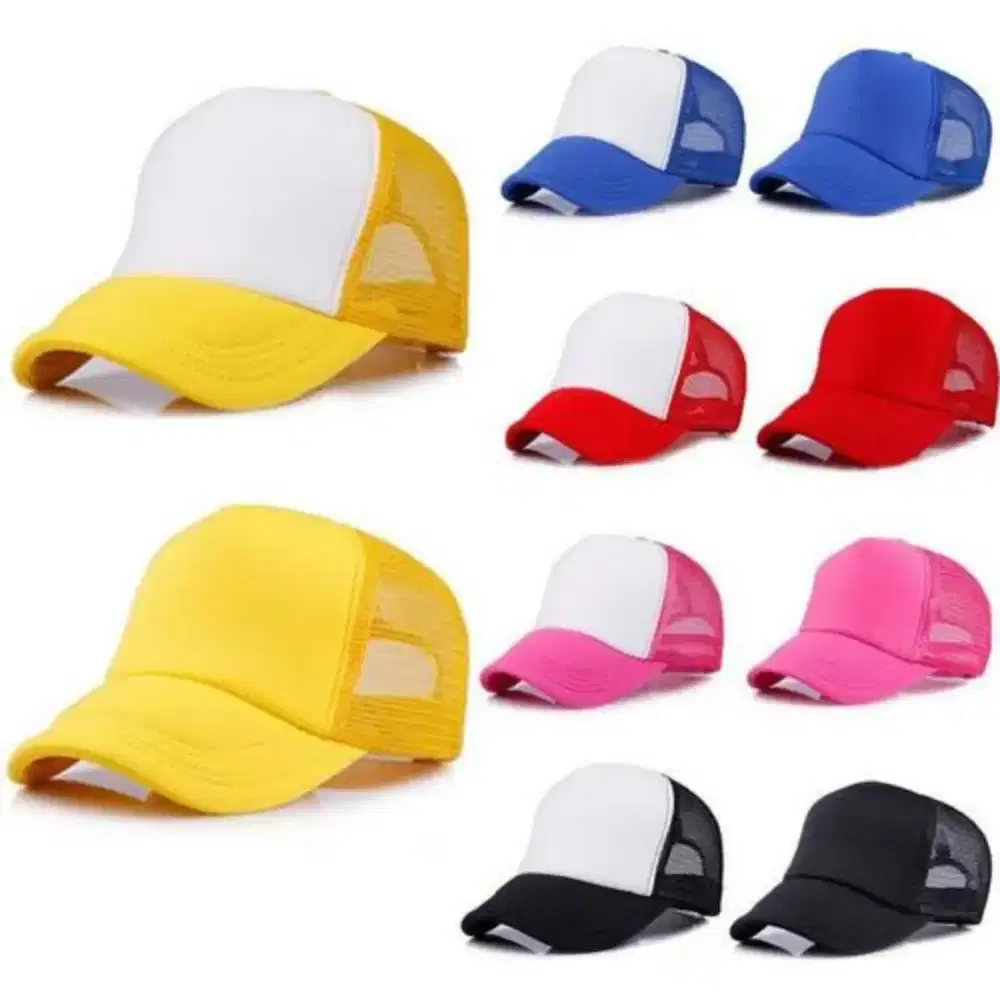 Jual Topi Trucker campur warna borongan mcm warna