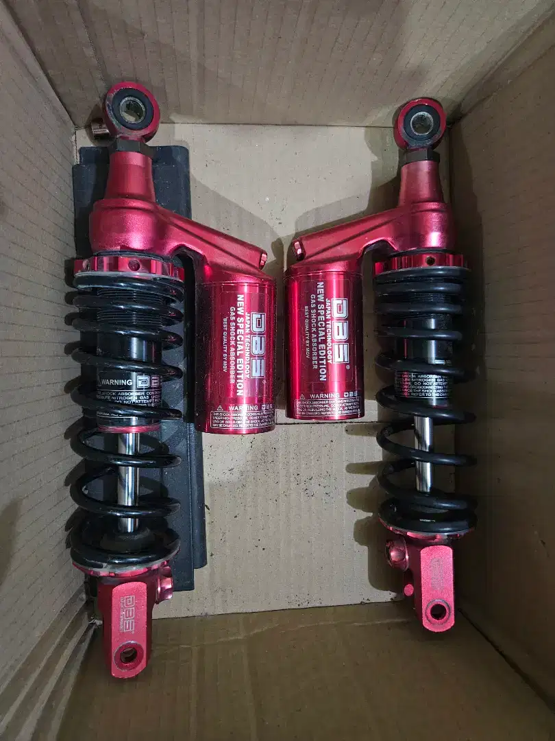 Dijual shockbreaker DBS 711 Merah ukuran 310mm