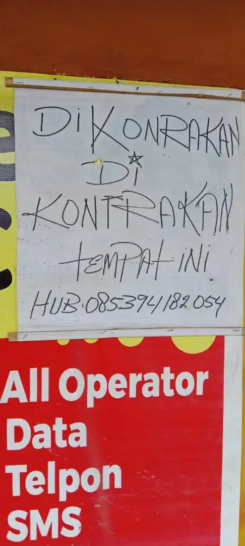 di Sewakan atau di Kontrakan per Tahun