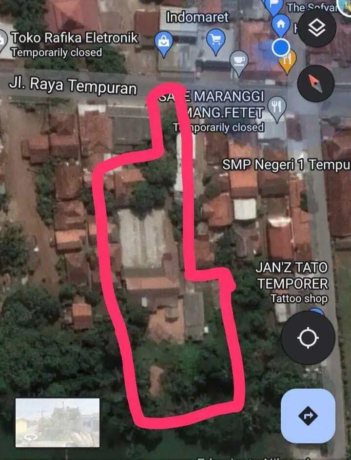 Dijual Rumah Dengan Pabrik Beras Di Tempuran Karawang, Bekasi