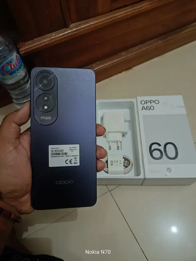 Oppo A60 ram 8/128 fulset original