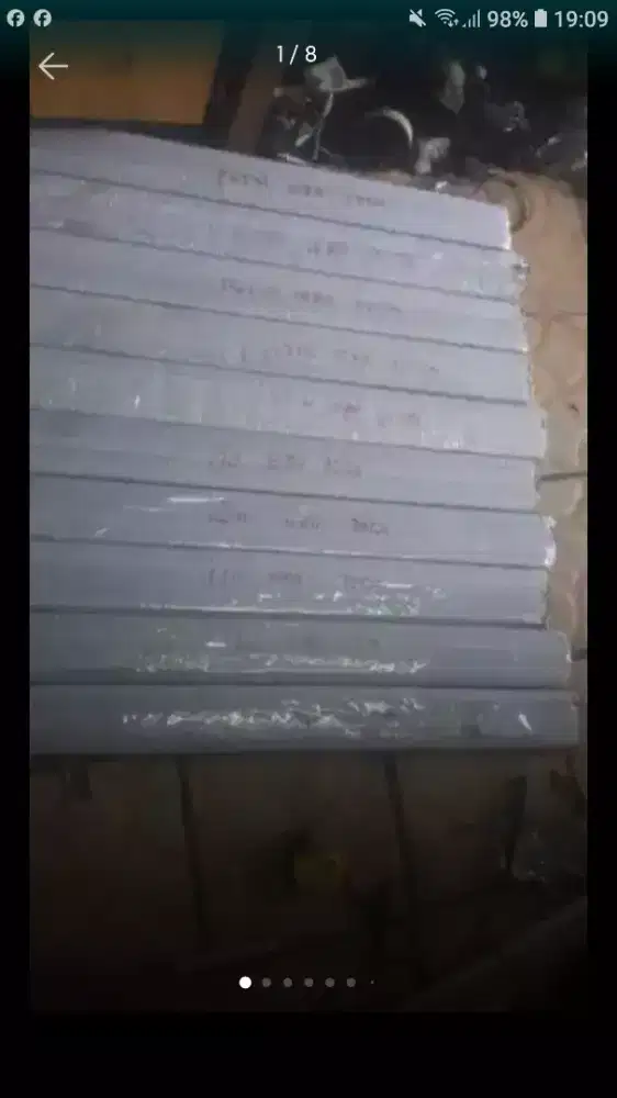 100 lampu neon khusus etalase uk 72cm brg baru hrg murah se lg ada cpt