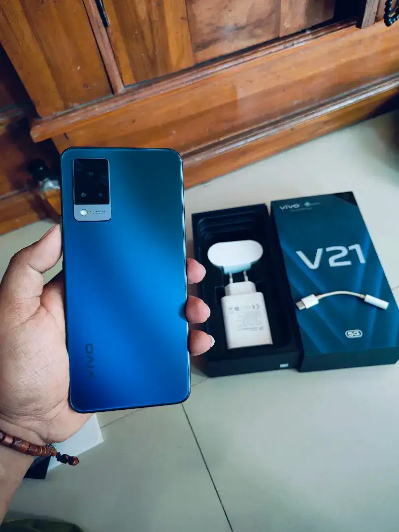 Vivo v21 5g ram 8/256 fulset original