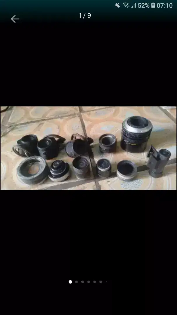 Slhkn ph slh 1 dr lensa camera lawas mgkn ada yg perlu murah sj cpt