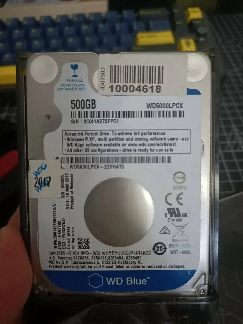 WD HD 500 GB 2.5 INC