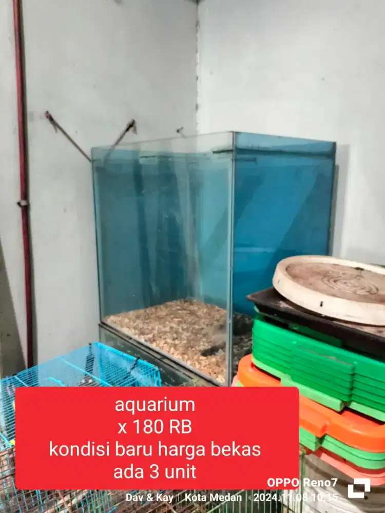 Aquarium bekas dan baru jual murah dan cepat