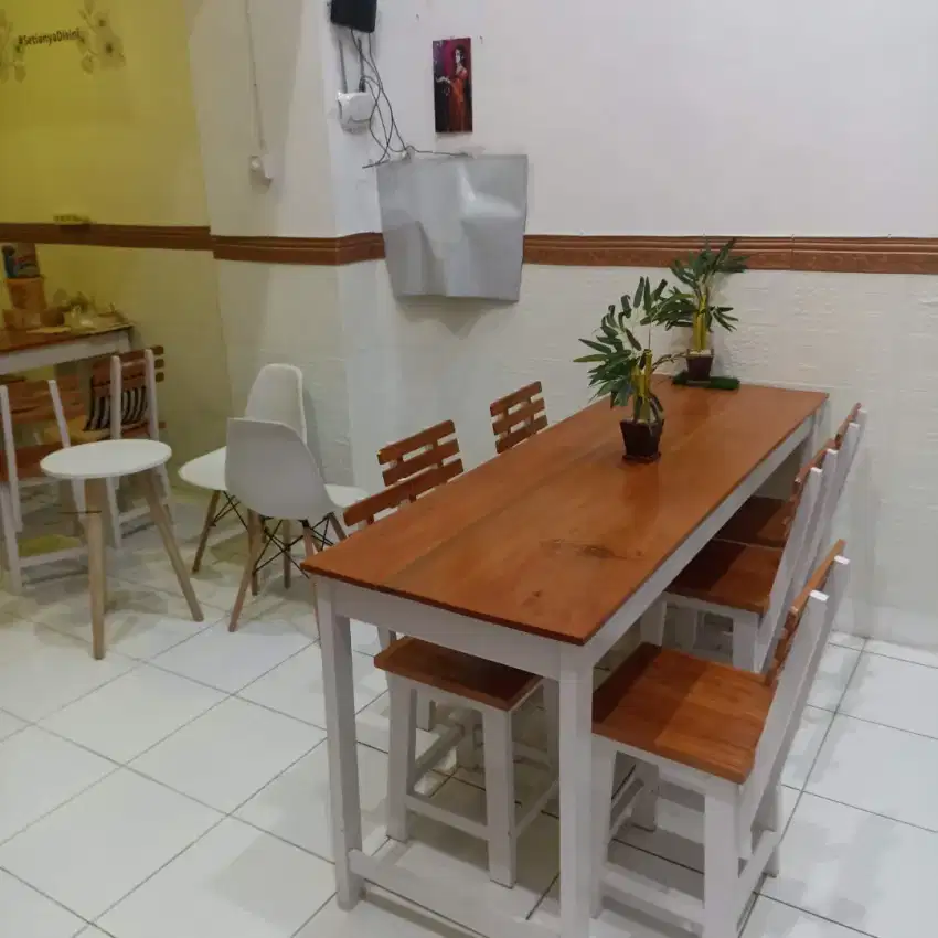 DIJUAL MURAH MEJA KURSI CAFE