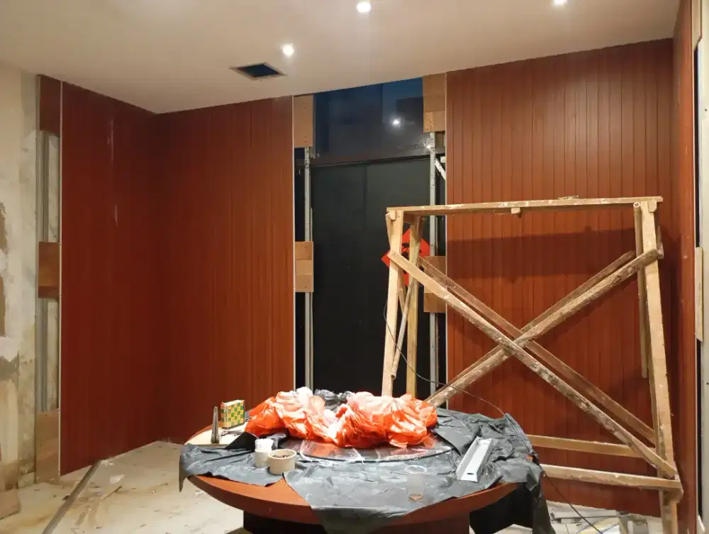 Interior facade kitchen wardrobe etc