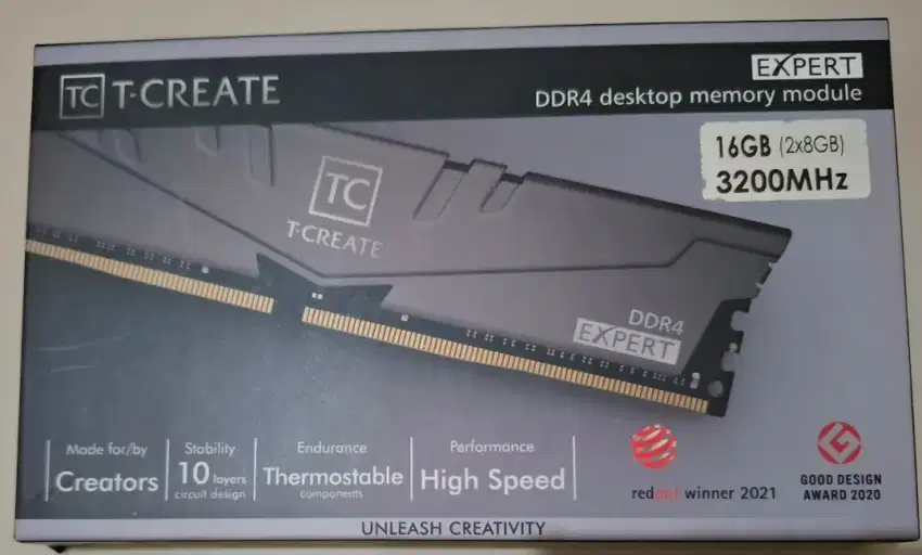 Ram team group 16 gb kit (2X8) 3200 mhz DDR4
