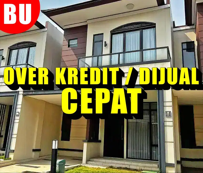 OVER KREDIT / DIJUAL CEPAT (BU) Rumah 2 LT Lavon SwanCity Tangerang