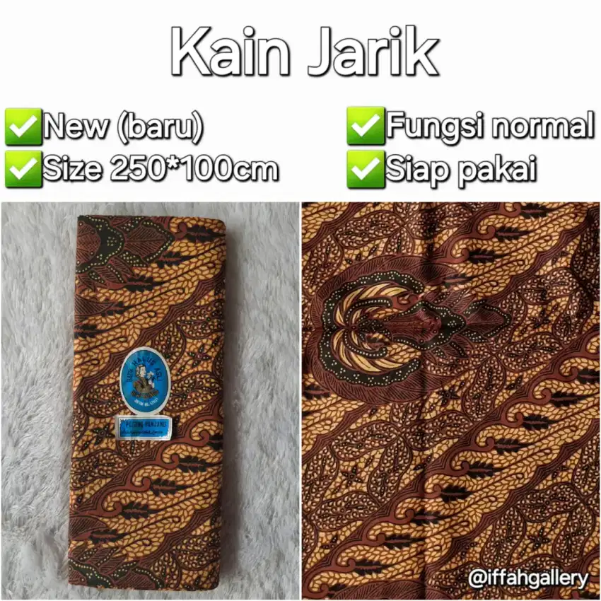 Kain Jarik Merk Dewi Bunga Size 250x100 meter