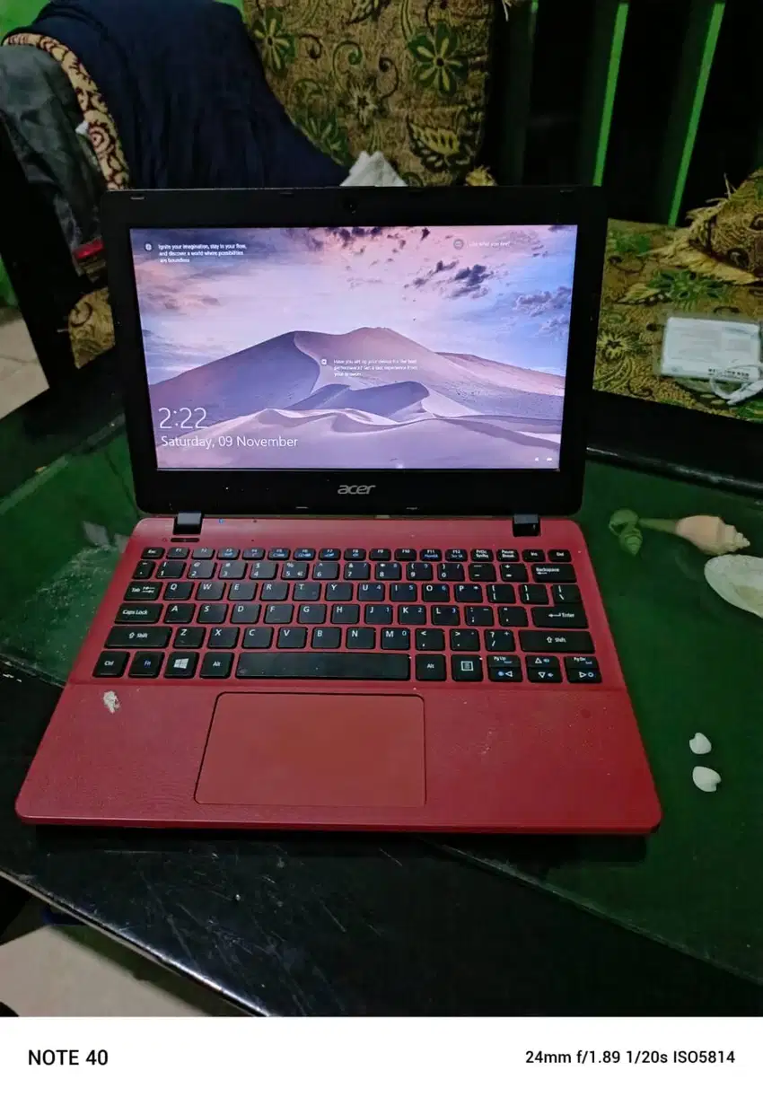 READY NOTEBOOK ACER ASPIRE ES1-131 RAM 8/500GB