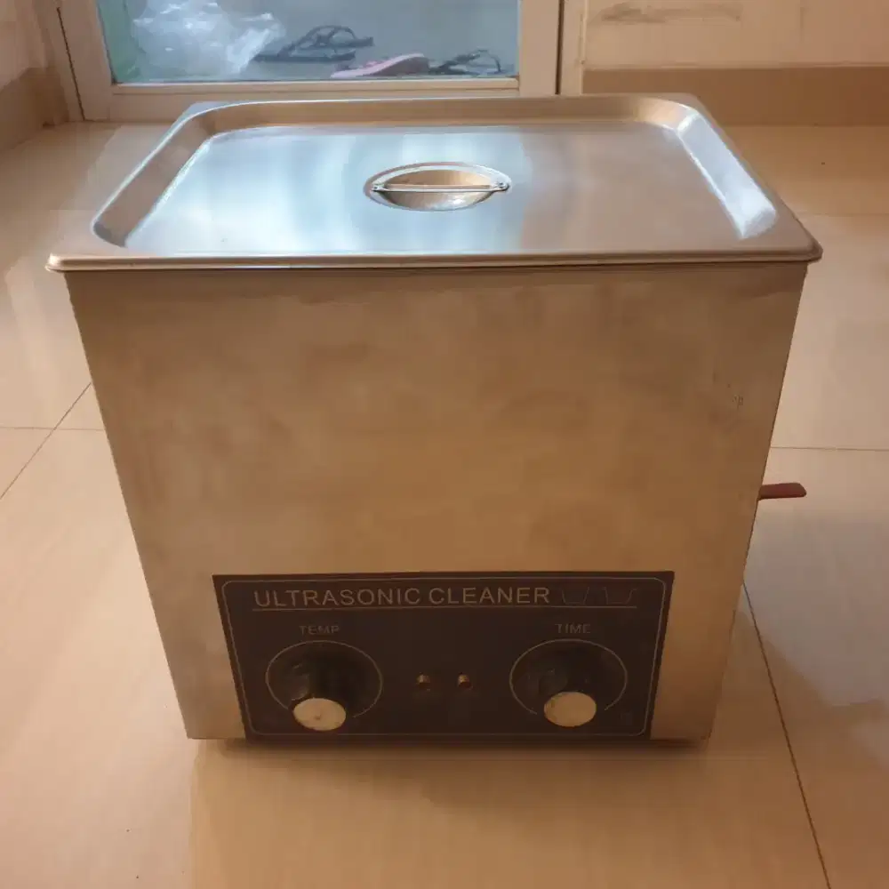 Mesin Ultrasonic Cleaner Jumbo 14 Liter Pembersih getar panas 2 in 1