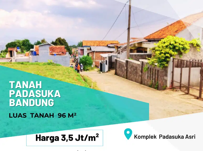 Kavling Tanah Cimenyan Padasuka Bandung SHM