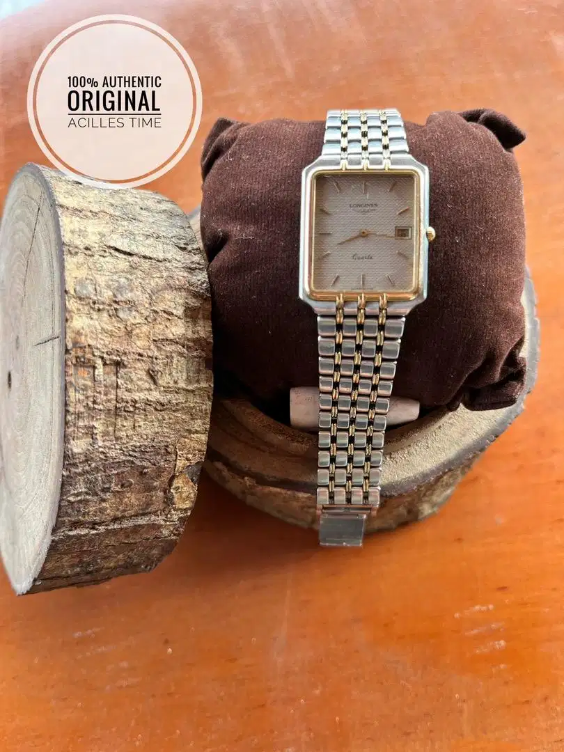 Peeloved Jam Tangan Wanita Longines Watch Two Tones Second Ori