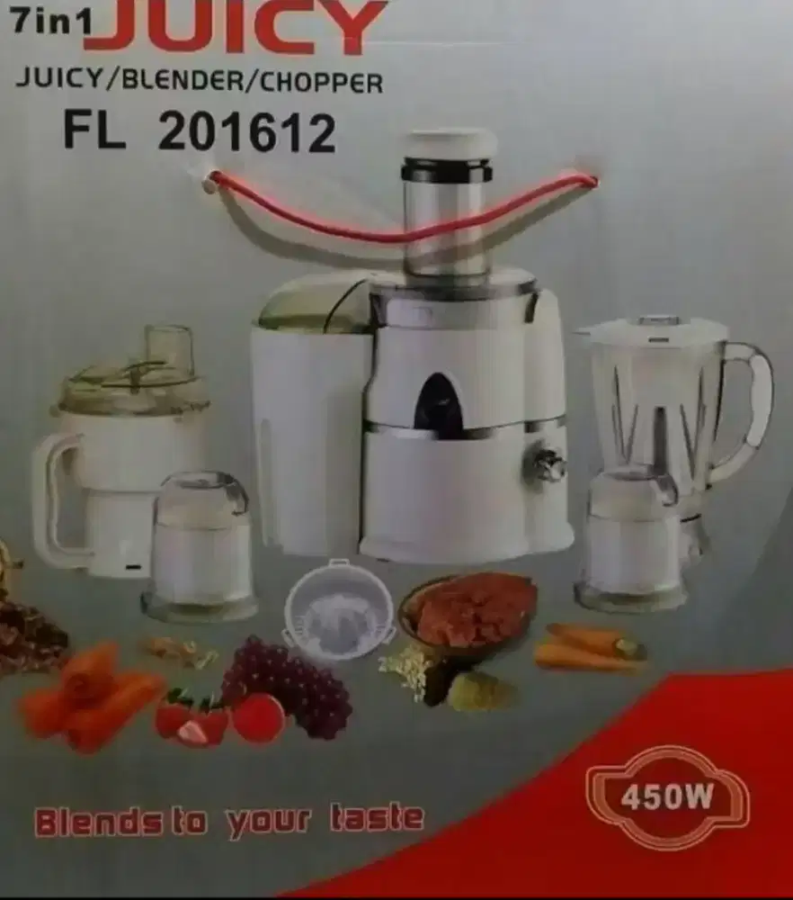 Juicer 7 in 1 kitchen cooking