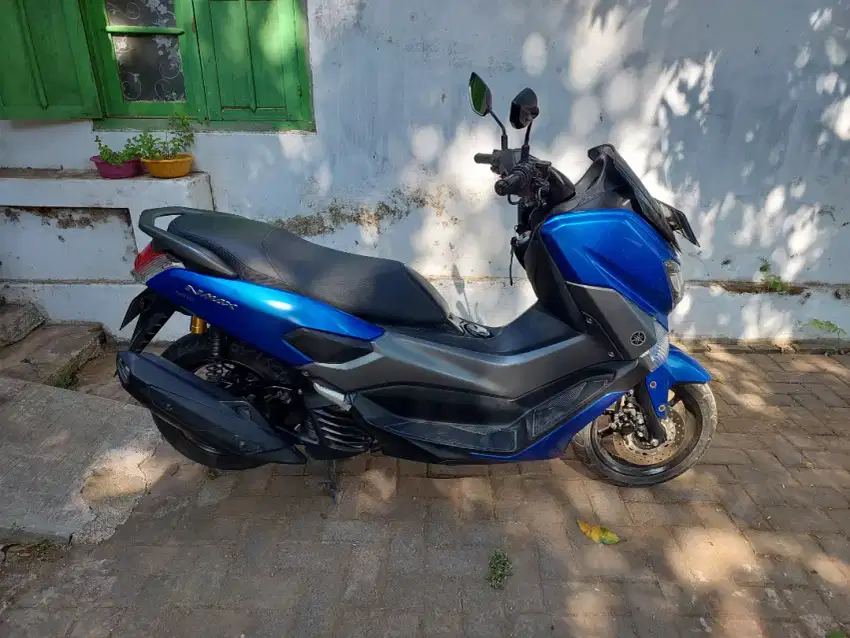 Yamaha Nmax biru non abs 2018