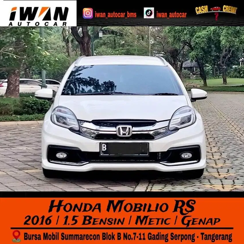 2016 Honda Mobilio RS Facelift 1.5 AT