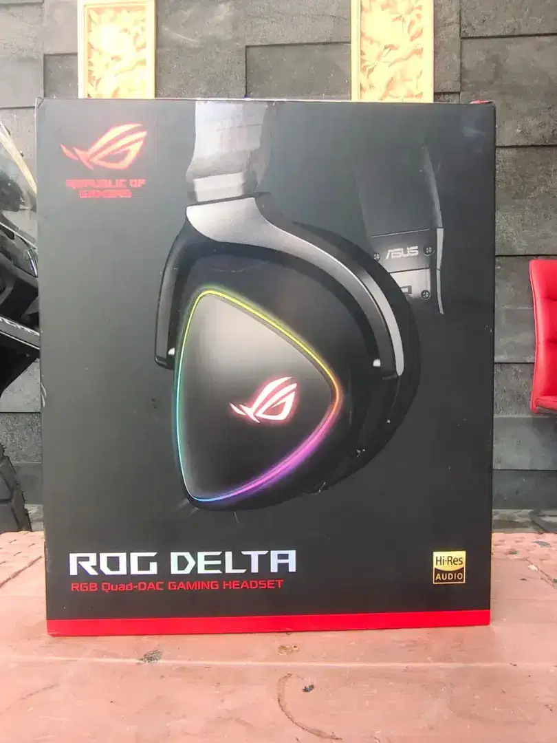 Headset Gaming ROG Delta RGB SR (bekas pake sendiri)