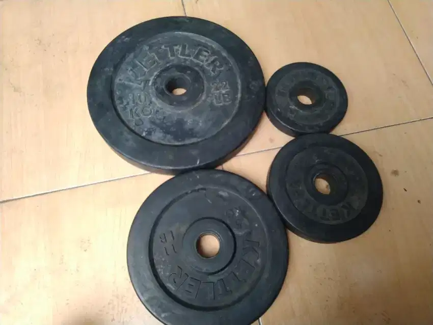 Plat Beban Karet KETTLER Germany