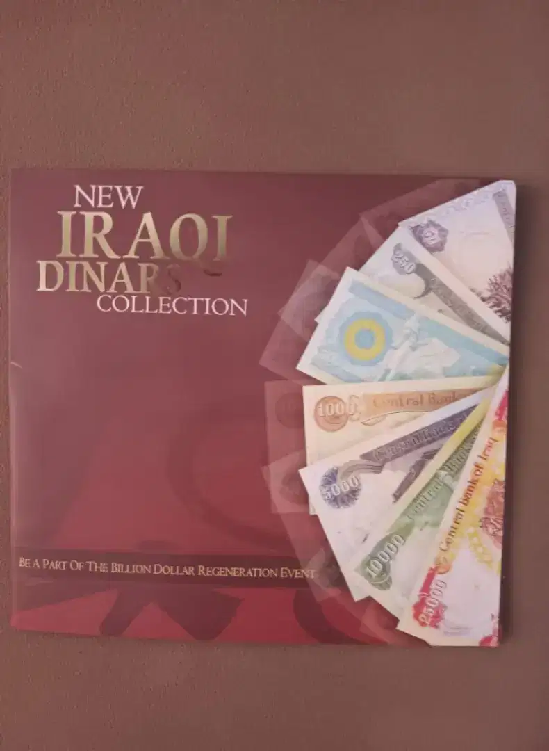 Jual Dinar Iraq Koleksi, Lengkap.